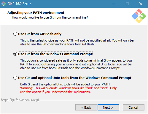 Adjusting your Path environment